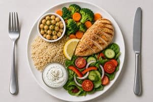 DASH dieta – ukázka jídla