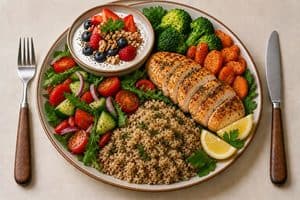 Diabetická dieta – ukázka jídla