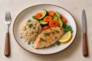 Dieta při trávicích onemocněních – ukázka jídla